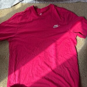 Nike Men's Vibrant Pink Tee
